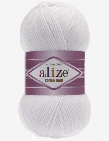 COTTON GOLD | ALİZE COTTON GOLD 55-BEYAZ