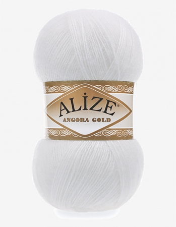 ANGORA GOLD | ALİZE ANGORA GOLD 55-BEYAZ