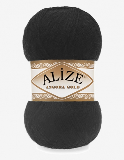 ALİZE ANGORA GOLD 60-SİYAH